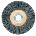 Weiler Burr-Rx 4" Narrow Face Wheel, .055/80CG Crimped Fill, 5/8"-1/2" 31290